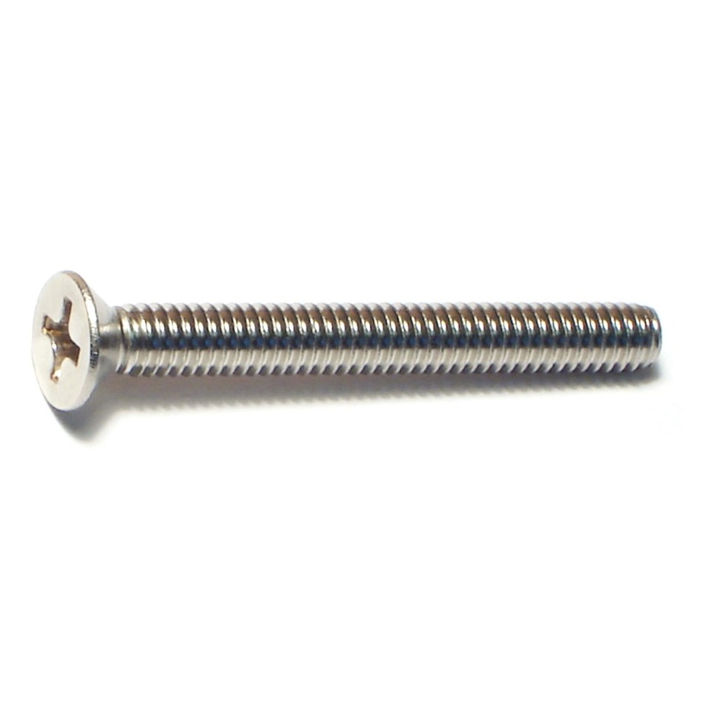 8-32 x 1-1/2 Ph Fl Mach Sc SS