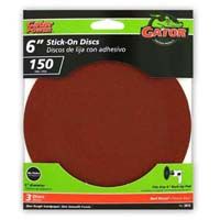3010 6" SAND DISC 150G 3PK