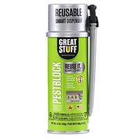 Great Stuff Gray Pest-Block Foam 12 fl. oz. Reusable Smart Dispenser