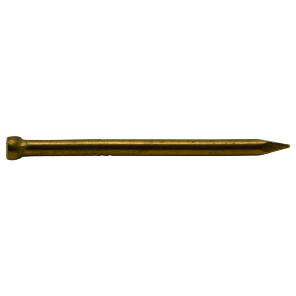 17ga x 1 Wire Brad Brass