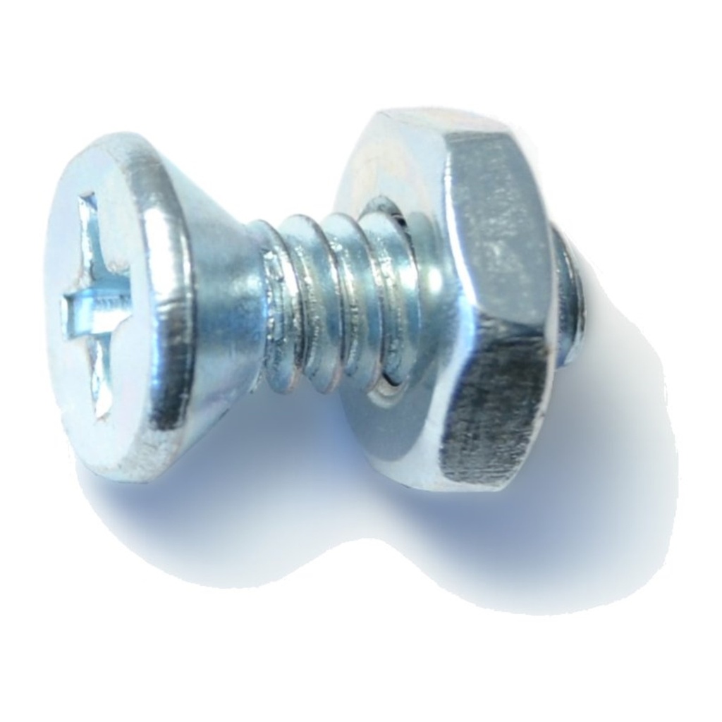 10-24 x 1/2 Ph Fl Mach w/nut