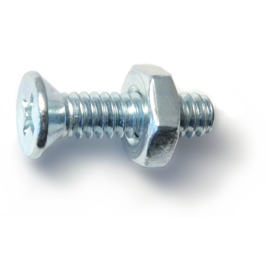 10-24 x 3/4 Ph Fl Mach w/nut