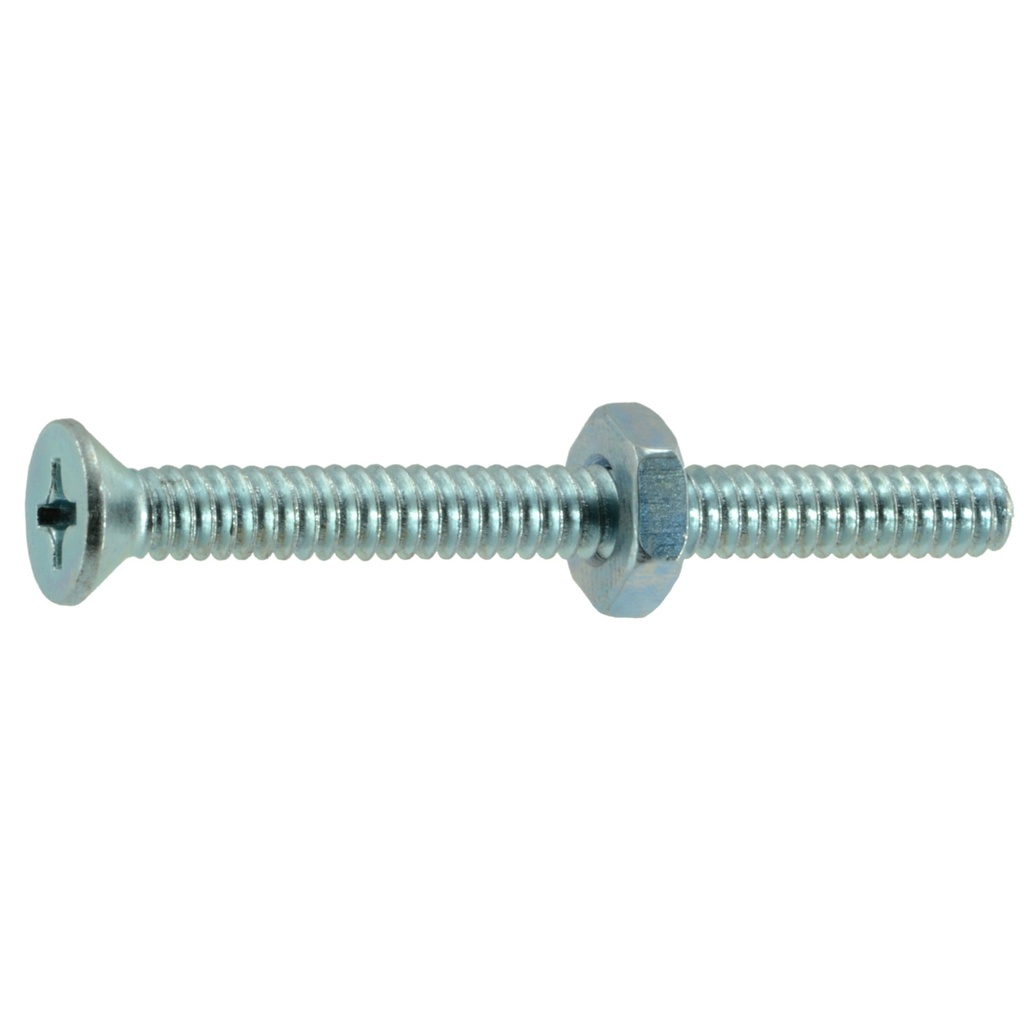 10-24 x 2 Ph Fl Mach w/nut