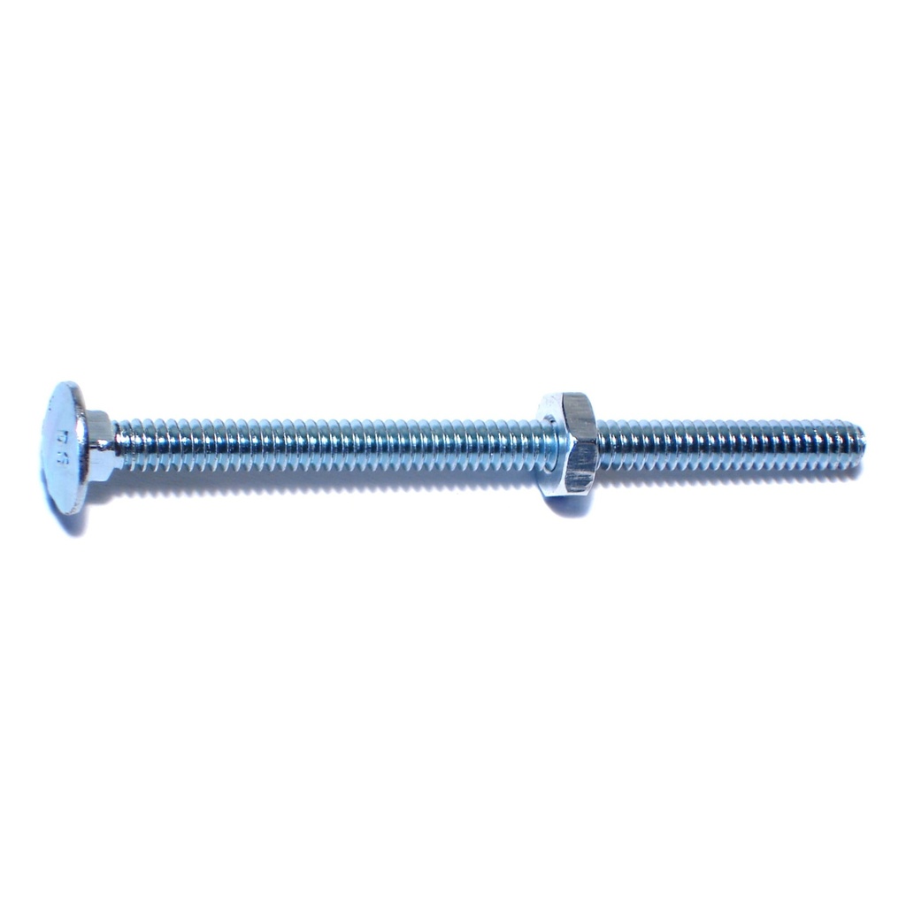 10-24 x 3 Carriage Bolt Zn