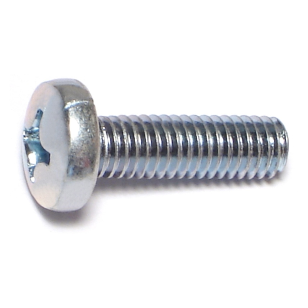 6mm-1.0 x 20mm Ph Pan Mach Zn