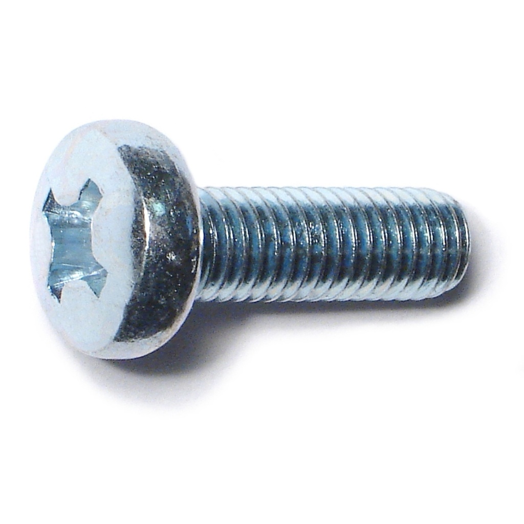 8mm-1.25x 25mm Ph Pan Mach Zn