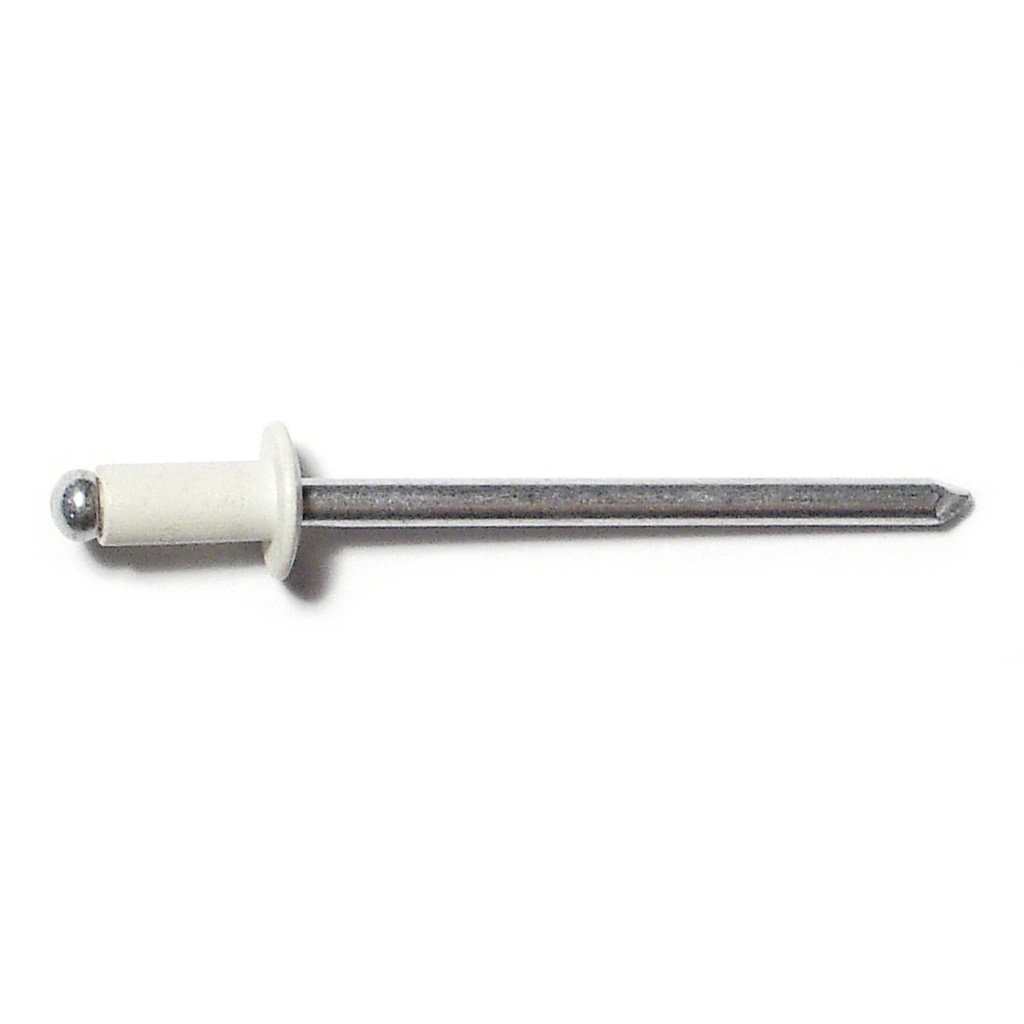 1/8 x 1/8 Pop Rivets White