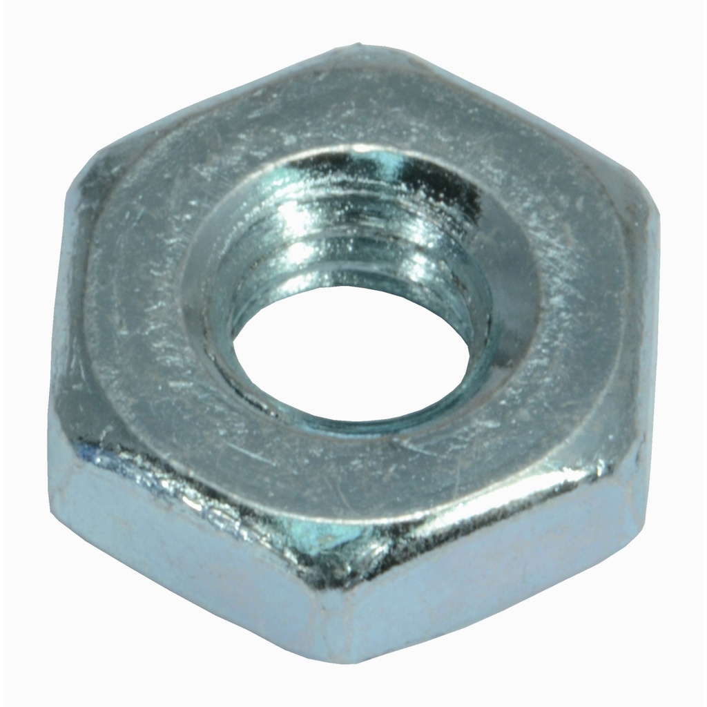 12-24 Hex Nut Zinc NC