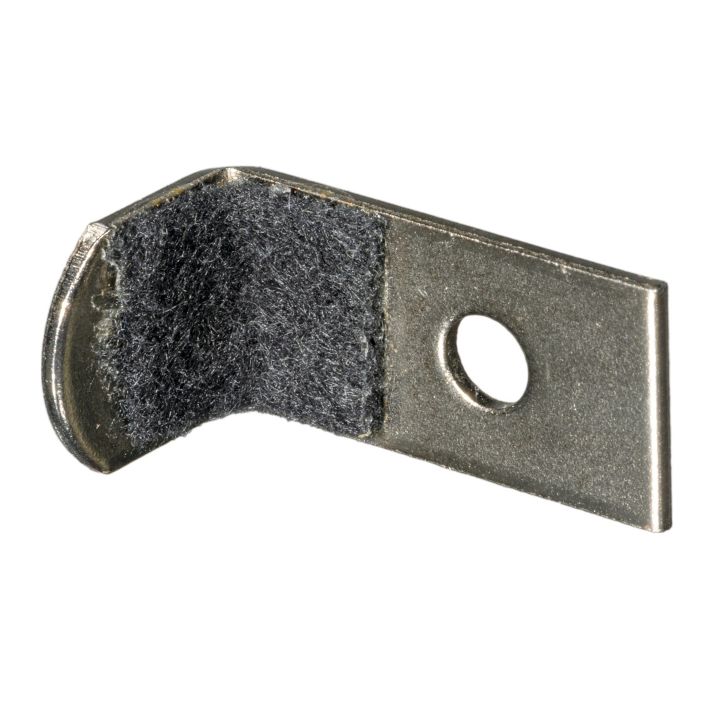 1 x 1/2 Rt Ang Felt Mirror Clip