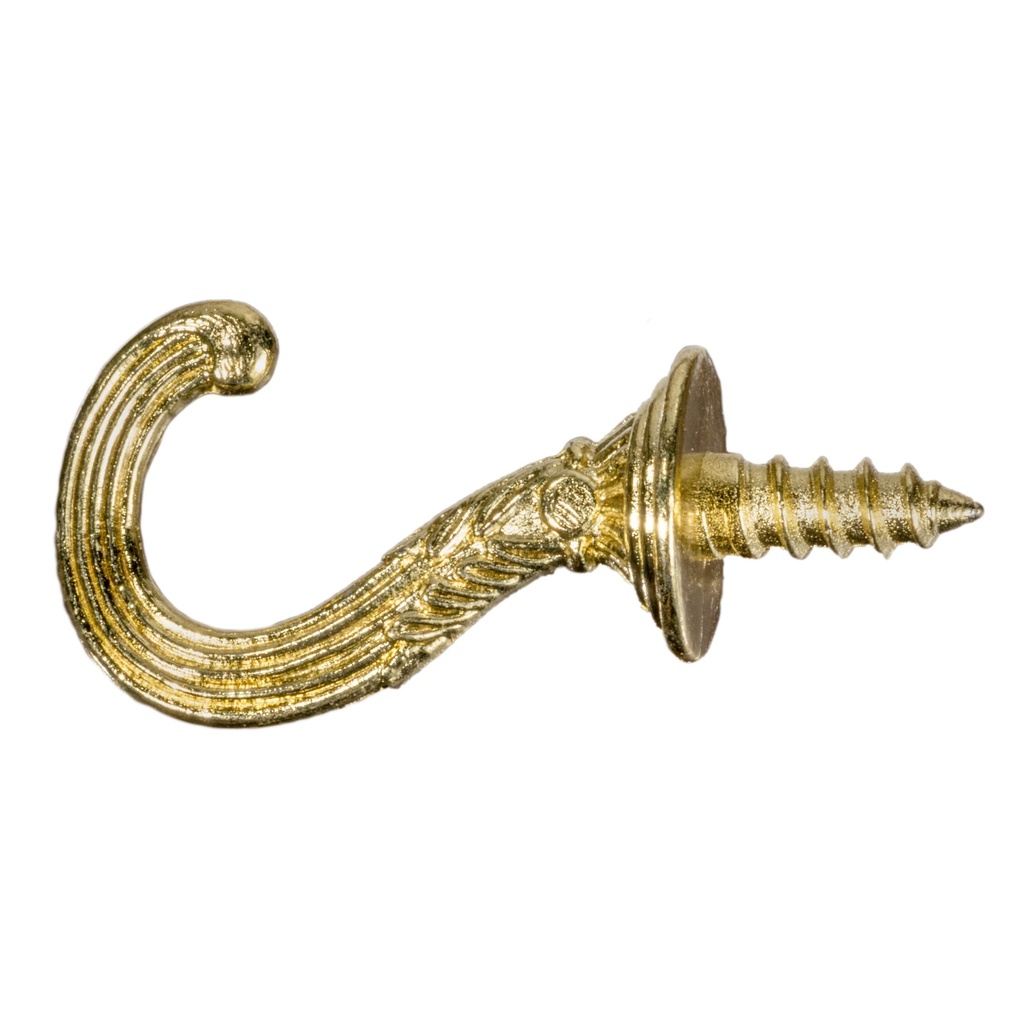 Vintage Brass Decortv Cup Hook