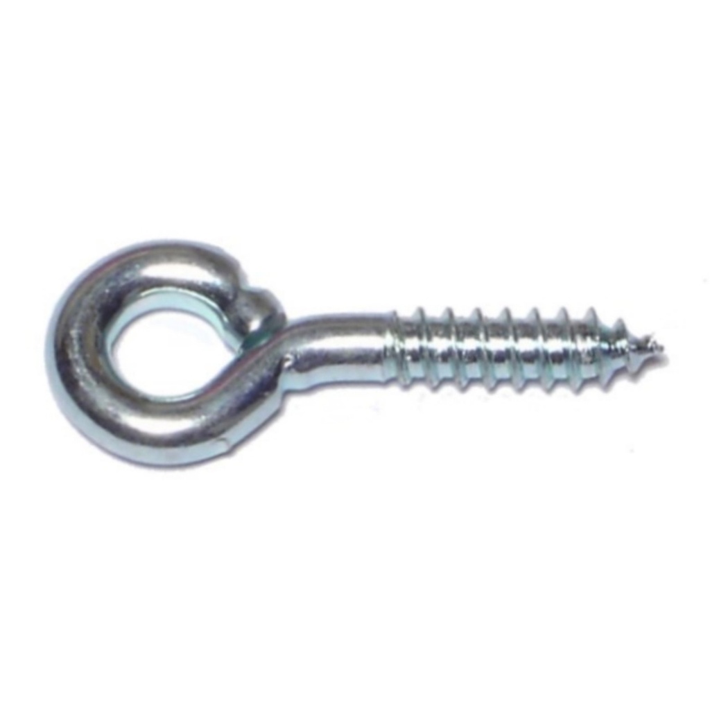 5/32 x 1-3/8 Screw Eyes Zinc