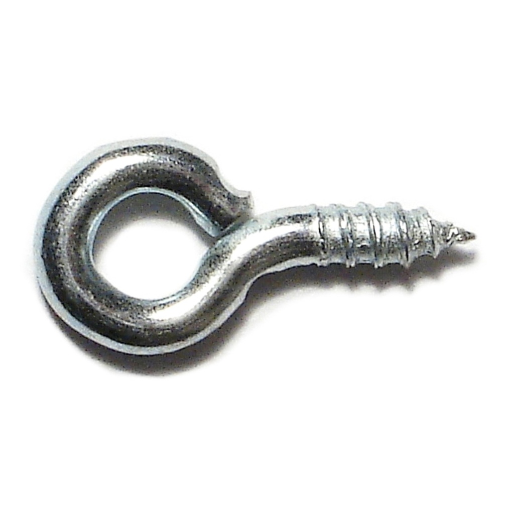 7/64 x 3/4 Screw Eyes Zinc