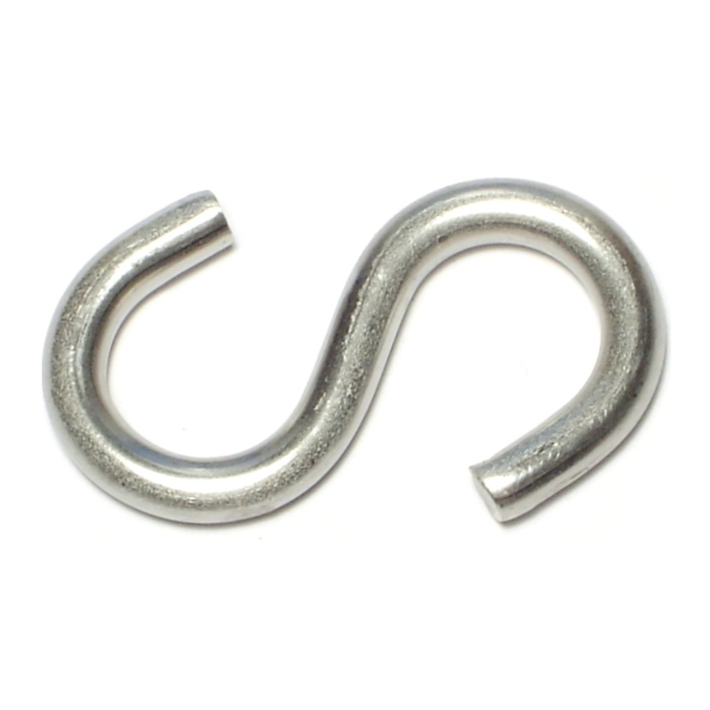 2" S Hooks SS