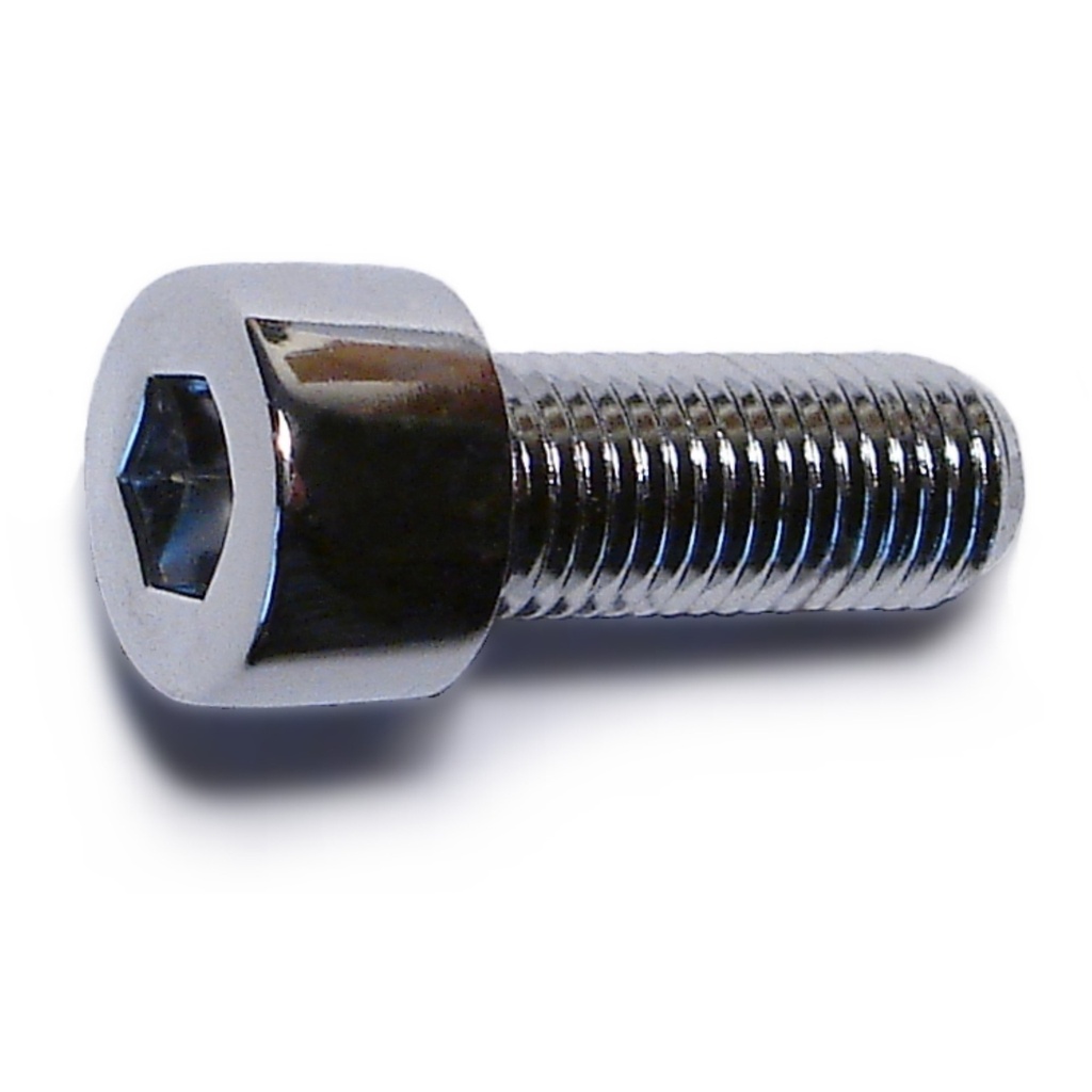 8mm-1.0 x 20mm Smoth Sockt Chrm