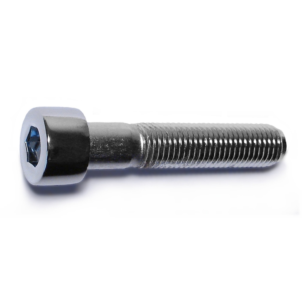 8mm-1.0 x 40mm Smoth Sockt Chrm
