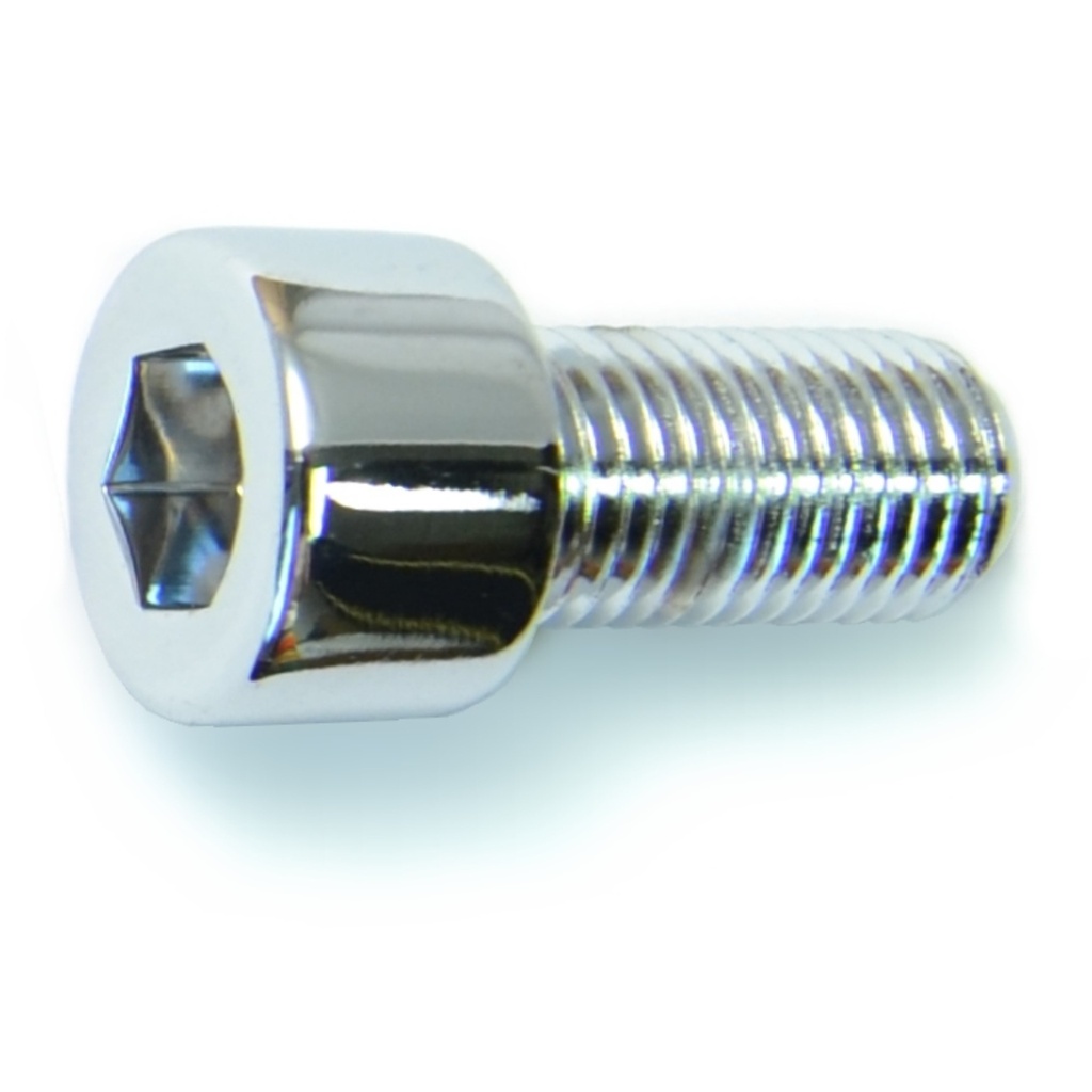 10mm-1.25x20mm Smoth Sockt Chrm