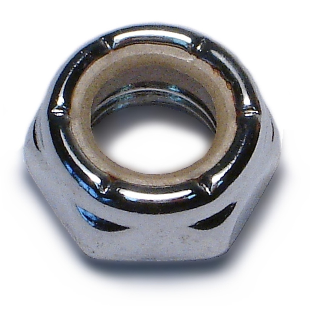 3/8-24 Thn Lock Nut Chr