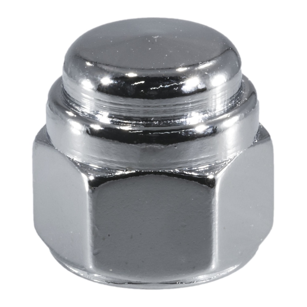 1/2-13 Fl Acorn Nut Chr