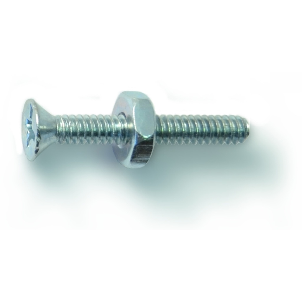 [MF24008] 6-32 x 1Ph Fl Mach w/nut