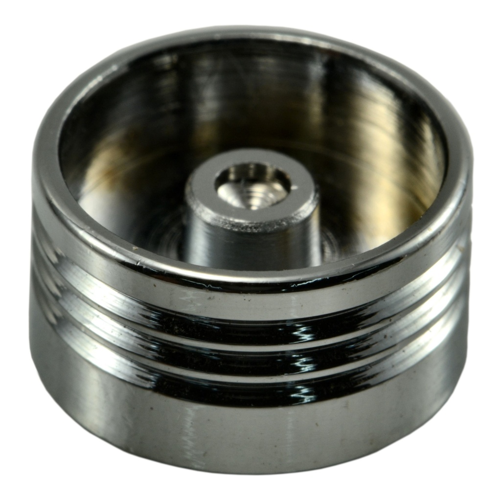 [MF30187] 1/4 Button Sck Hd Cover Chr