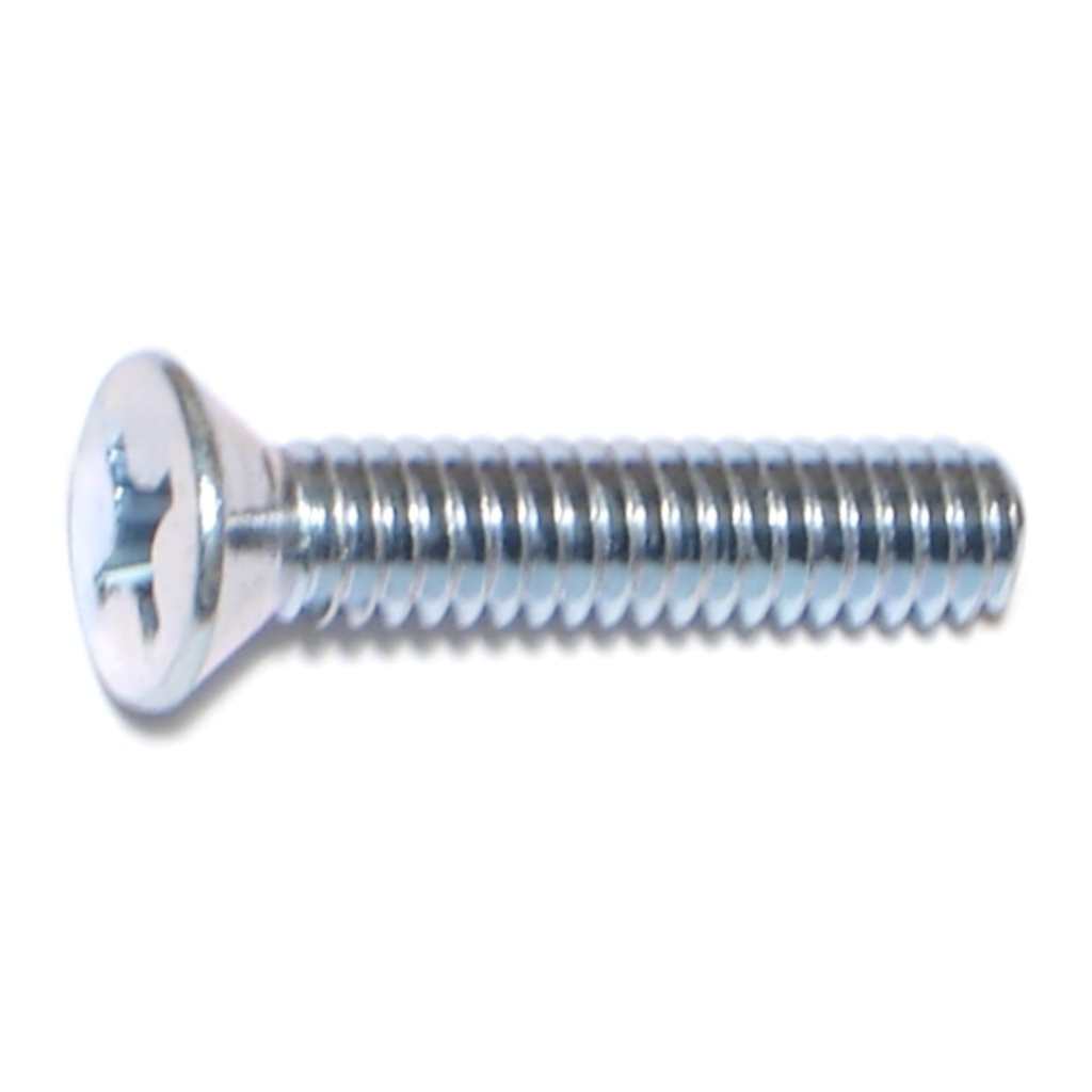 1/4-20 x 1-1/4Ph Fl Mach w/nut