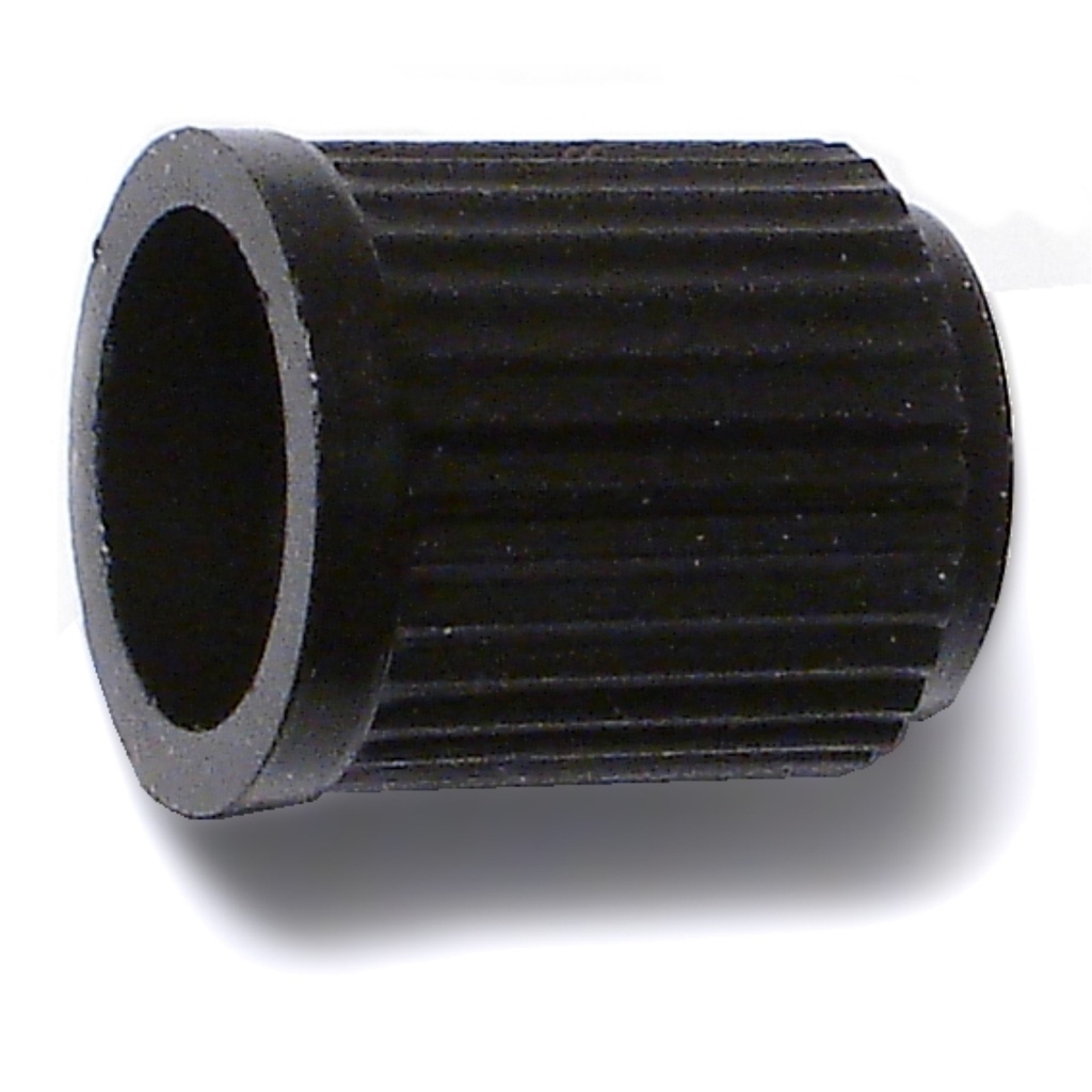 Valv Cap Blk Pla