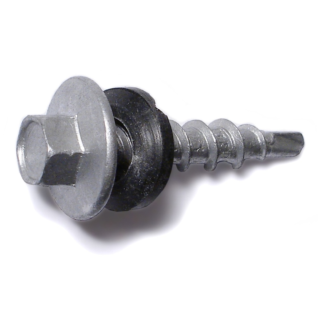 10 x 1 Pl Brn Scr Galv