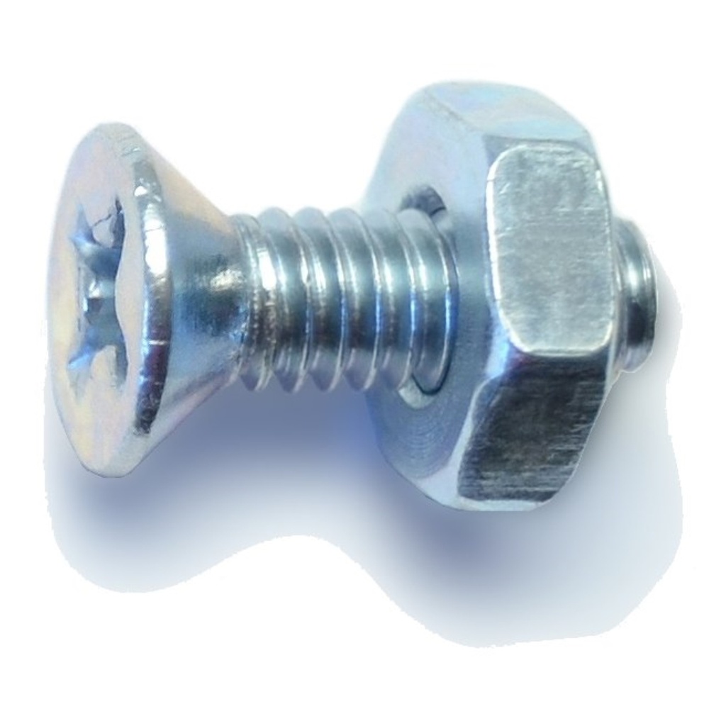 [MF24011] 8-32 x 1/2Ph Fl Mach w/nut