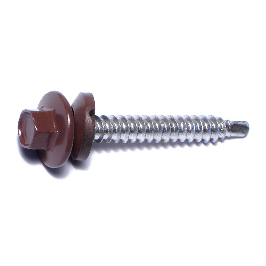 10 x 1-1/2 Pl Brn Scr Brown