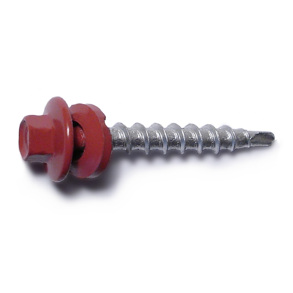 10 x 1-1/2 Pl Brn Scr Red