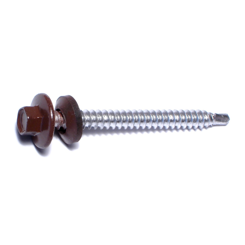 10 x 2 Pl Brn Scr Brown
