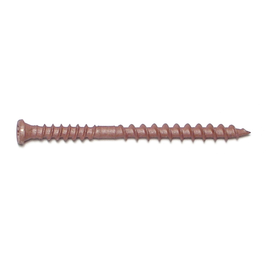 10 x 2-1/2 Cmp Deck Scr Red