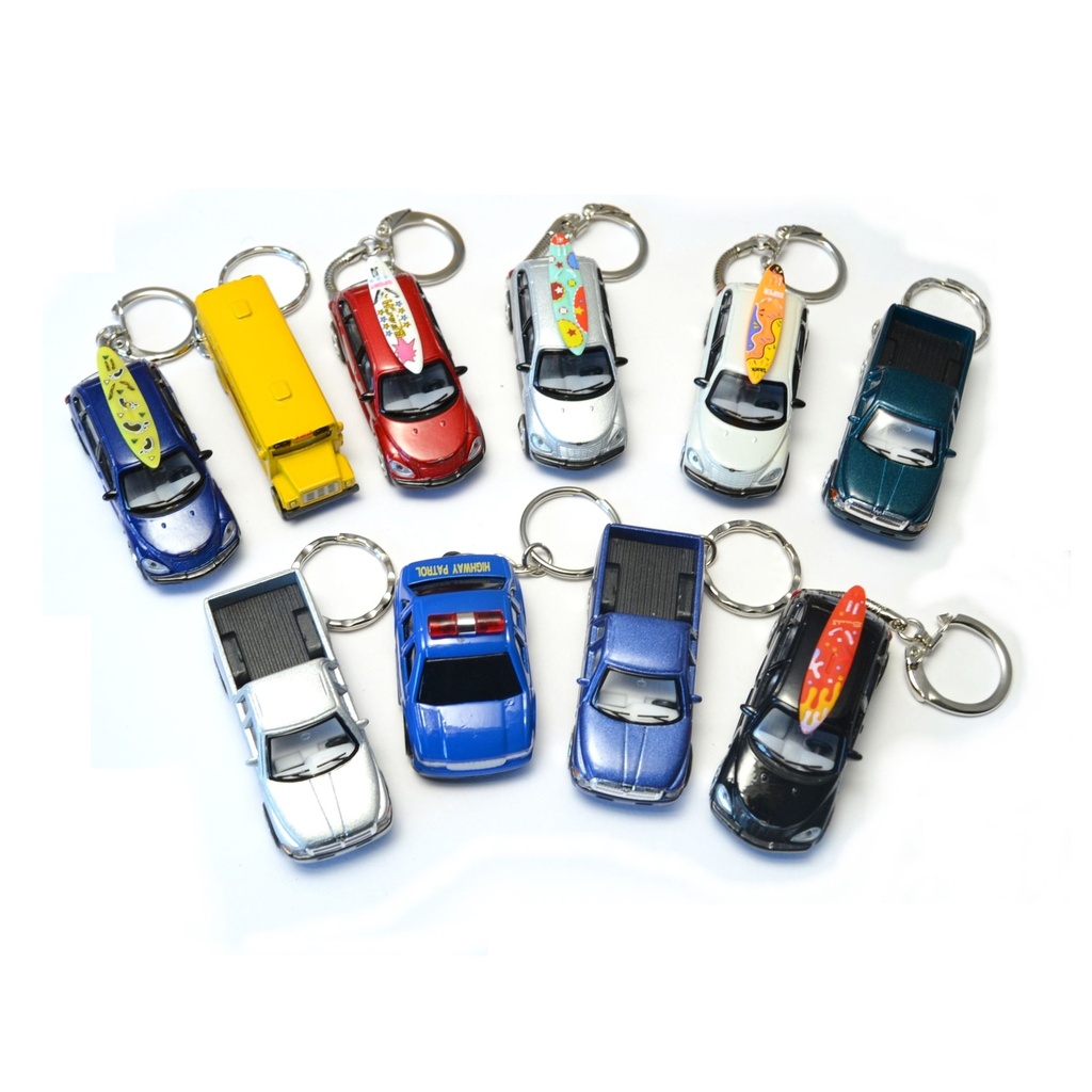 [MF308807] Assorted Toy Car Key Chn