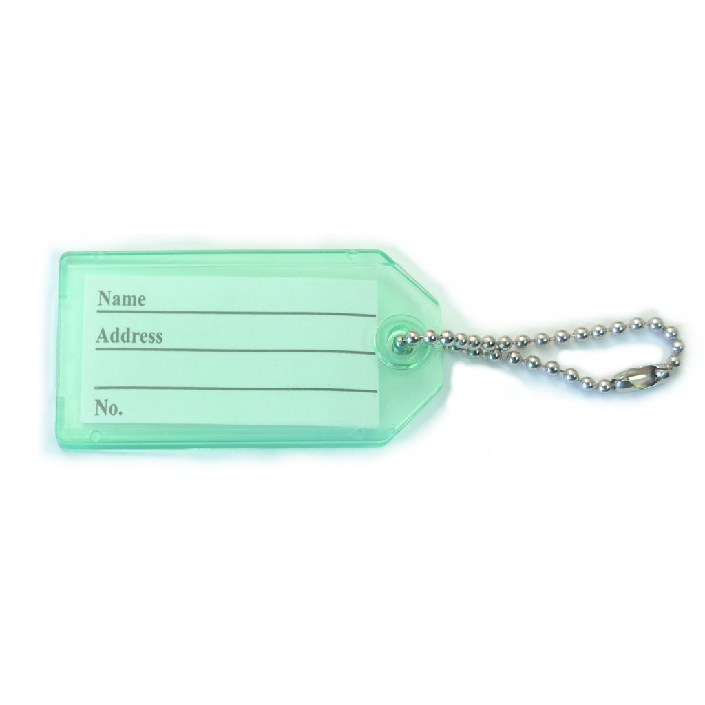 [MF308811] Asst Color ID Tag w/Chain