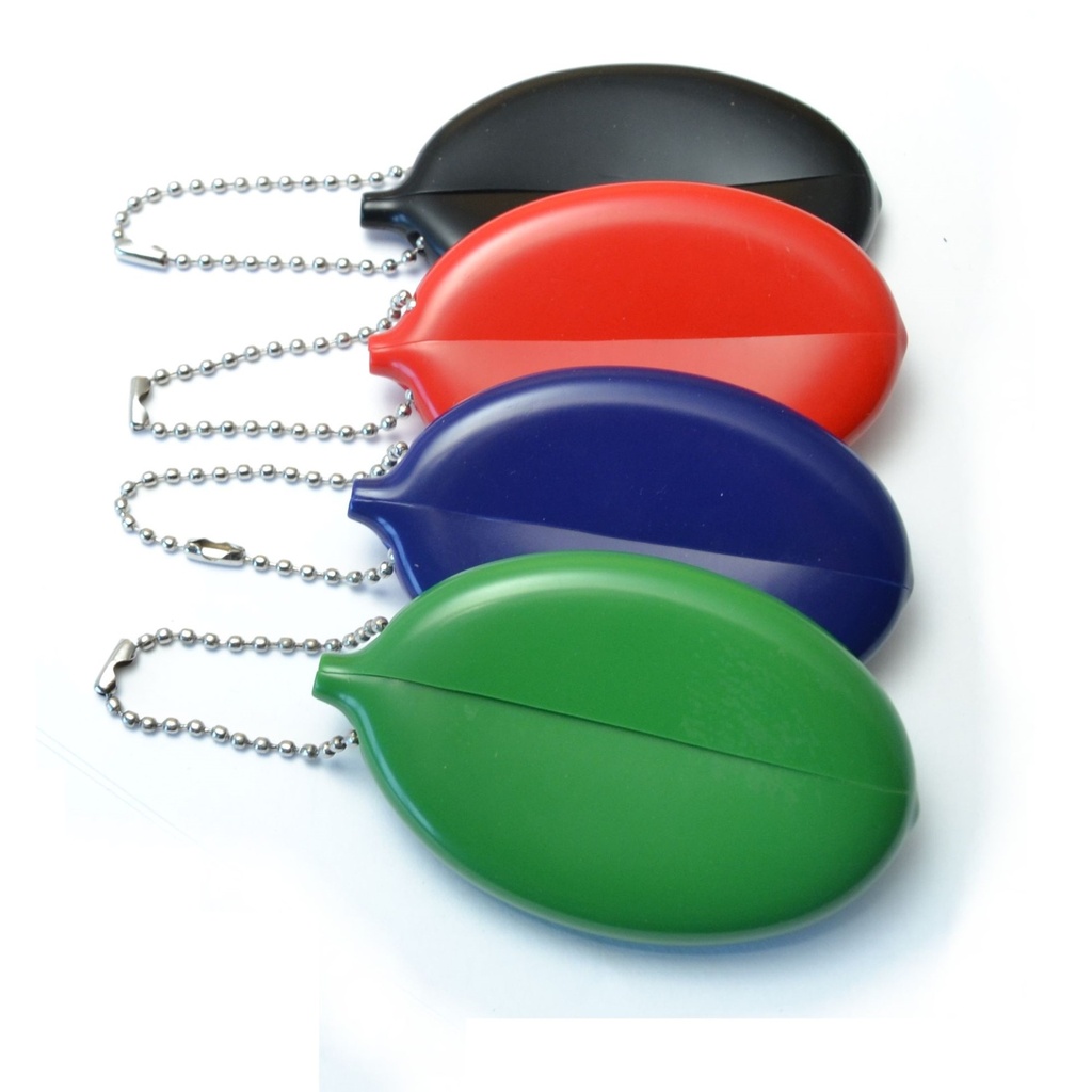 [MF308827] Asst Color Coin Purses Plas