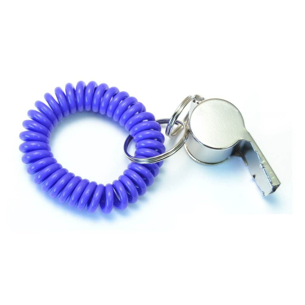 [MF308844] Asst Color Sprl Wrst Whistl