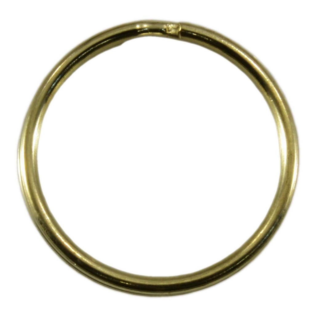 [MF308967] 3/4" Sp Key Ring BrPl
