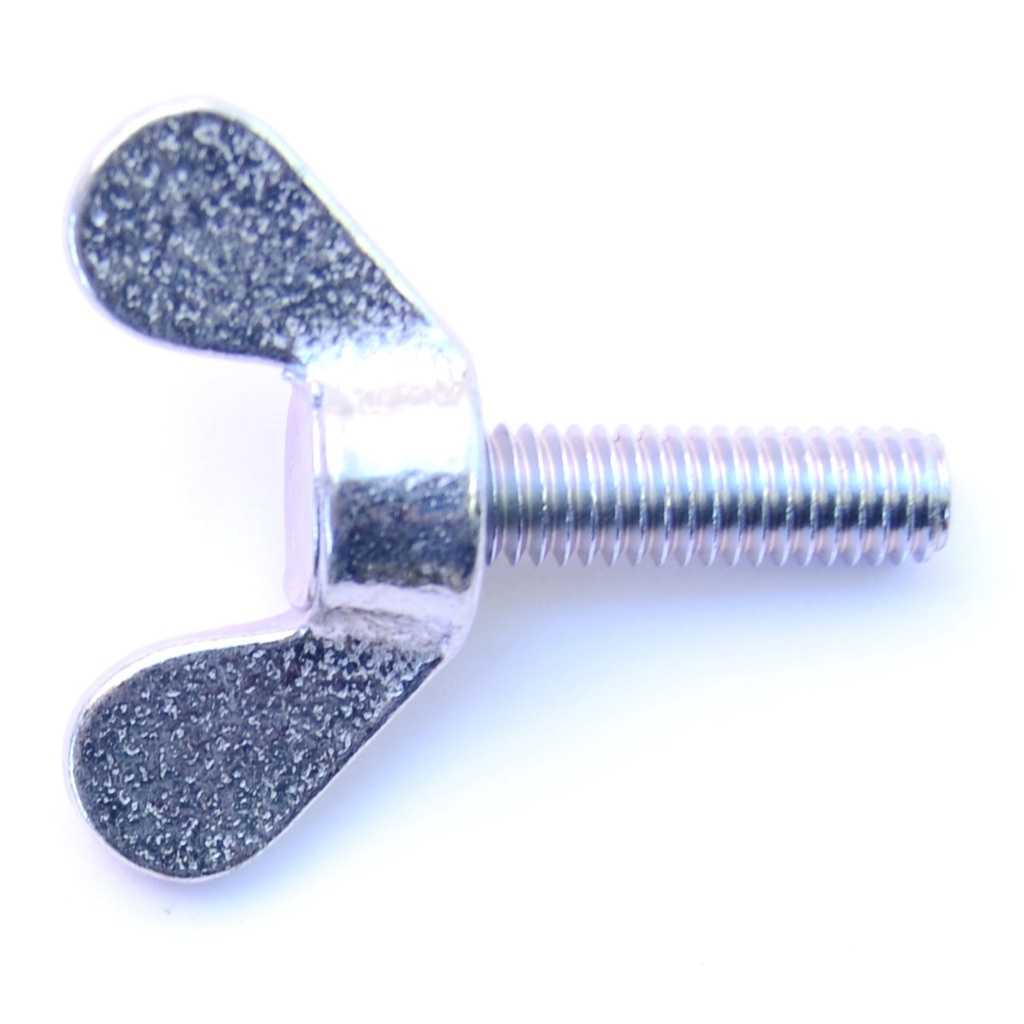 6mm-1.0 x 20mm Thumb Screw Zn
