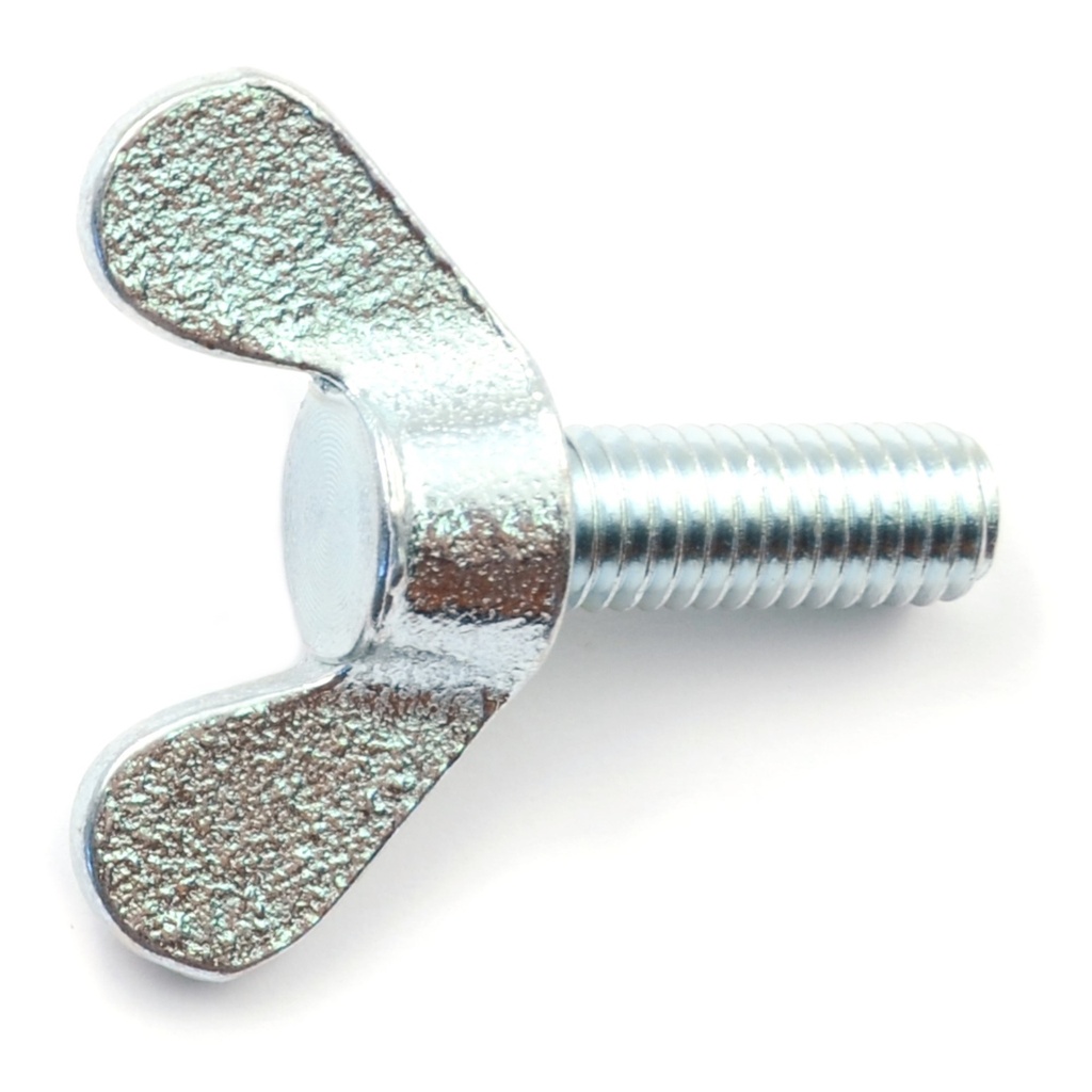 8mm-1.25x 20mm Thumb Screw Zn
