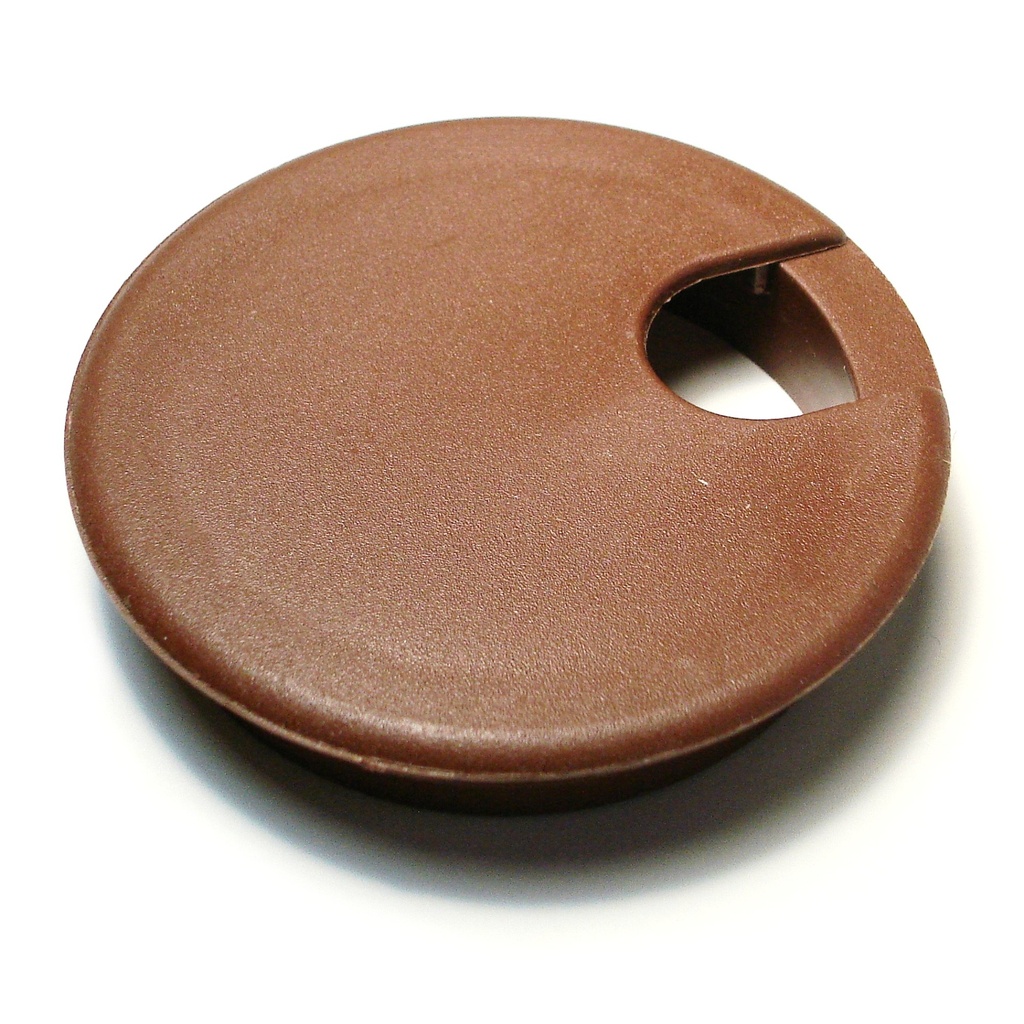 3 Brown Computer Grommet