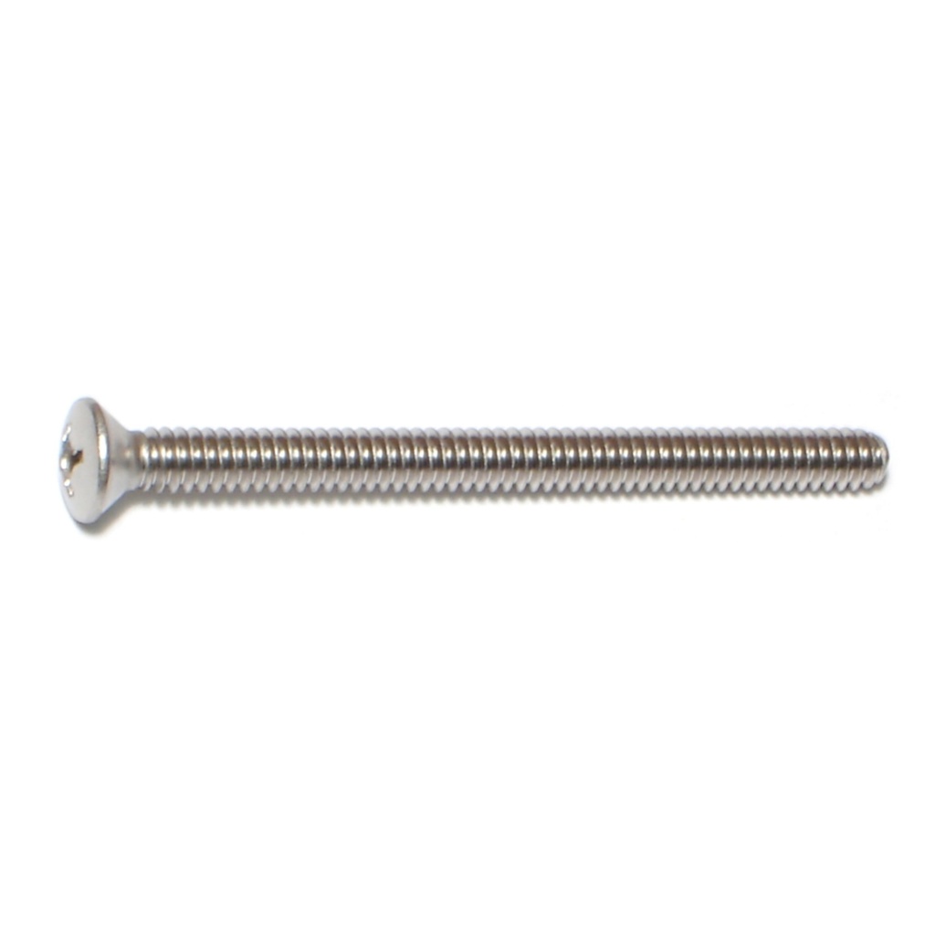 10-24 x 2-1/2 Ph Oval MS SS