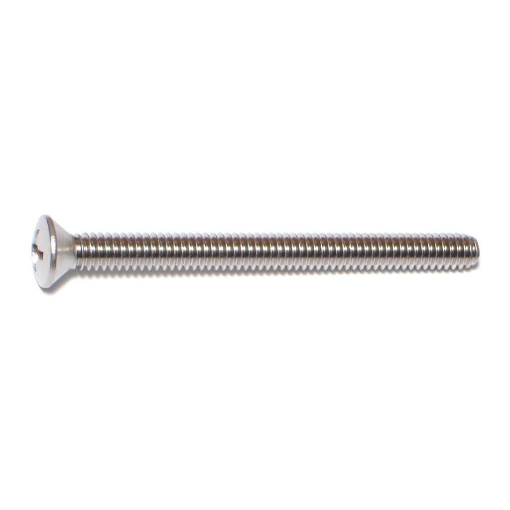 1/4-20 x 3 Ph Oval MS SS