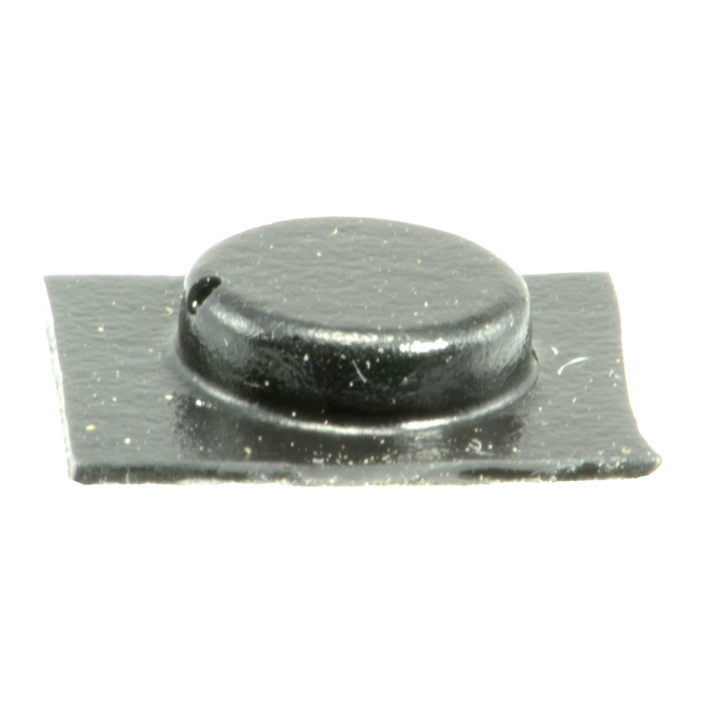 [MF32266] 3/8" Adh Rub Bump Blk