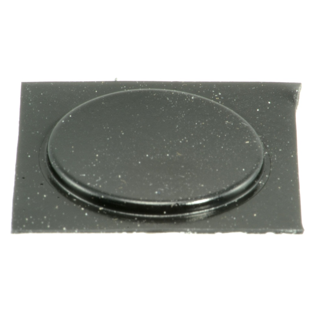 [MF32274] 1-1/4" Adh Rub Bump Blk