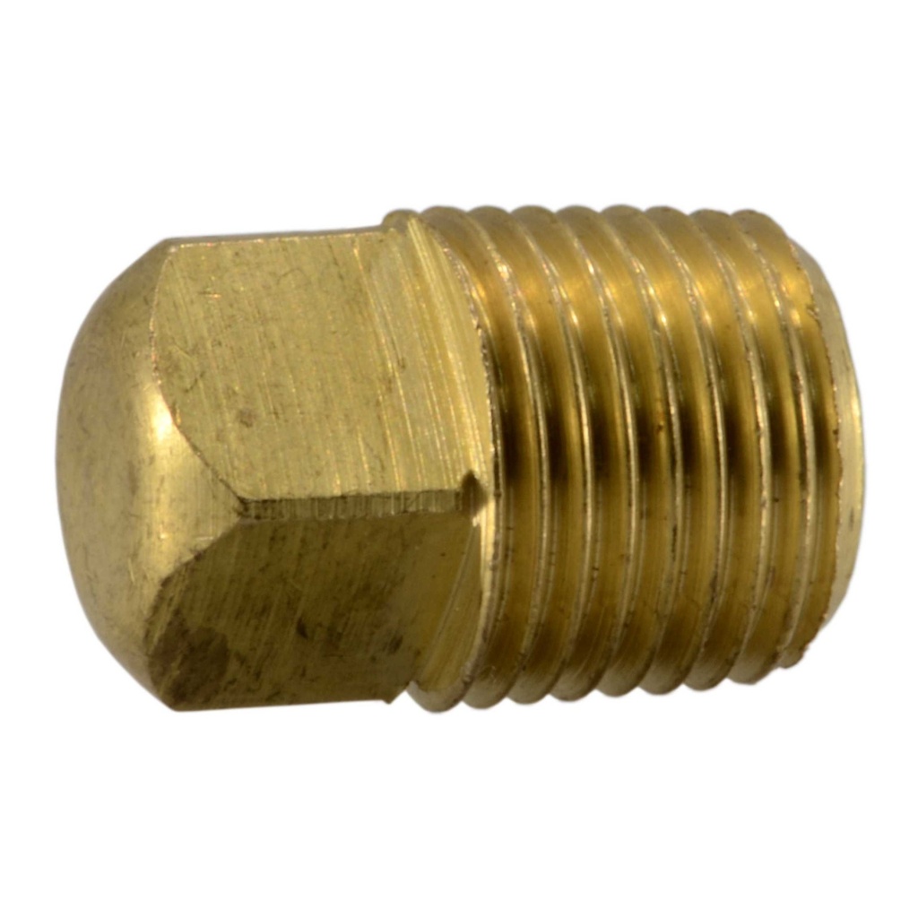 1/8 IP Sq Head Plug Br