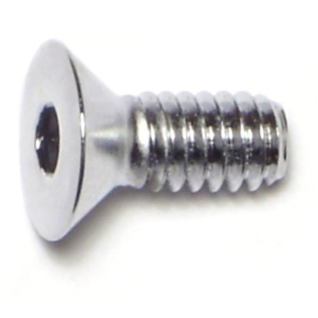 1/4-20 x 5/8 Flat Socket Chrm