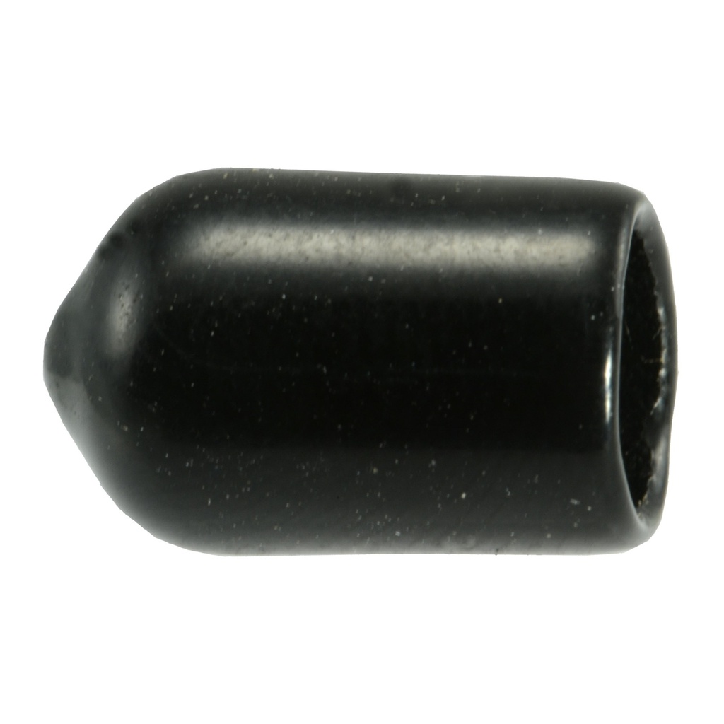 3/8 x 5/8 Vac Cap Blk Vnyl