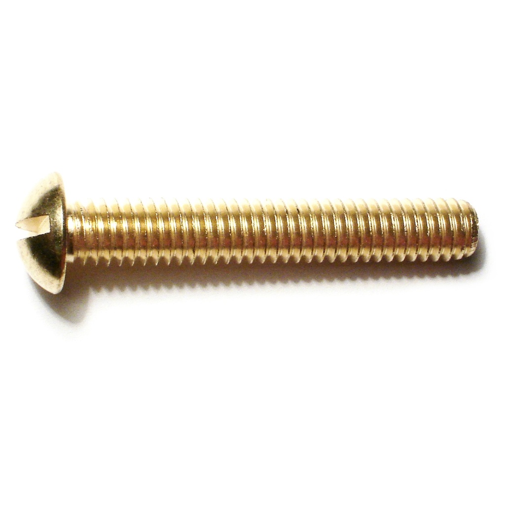 5/16-18 x 2 Sl Rd Mach Sc Br