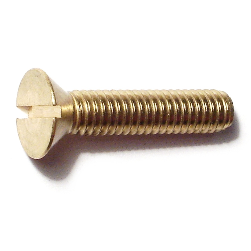 5/16-18x 1-1/2 Sl Fl Mach Sc Br