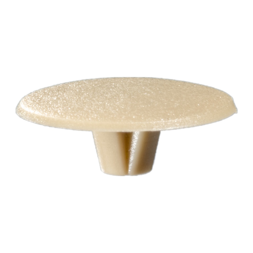 #8 Beige Tap on Screw Cvr